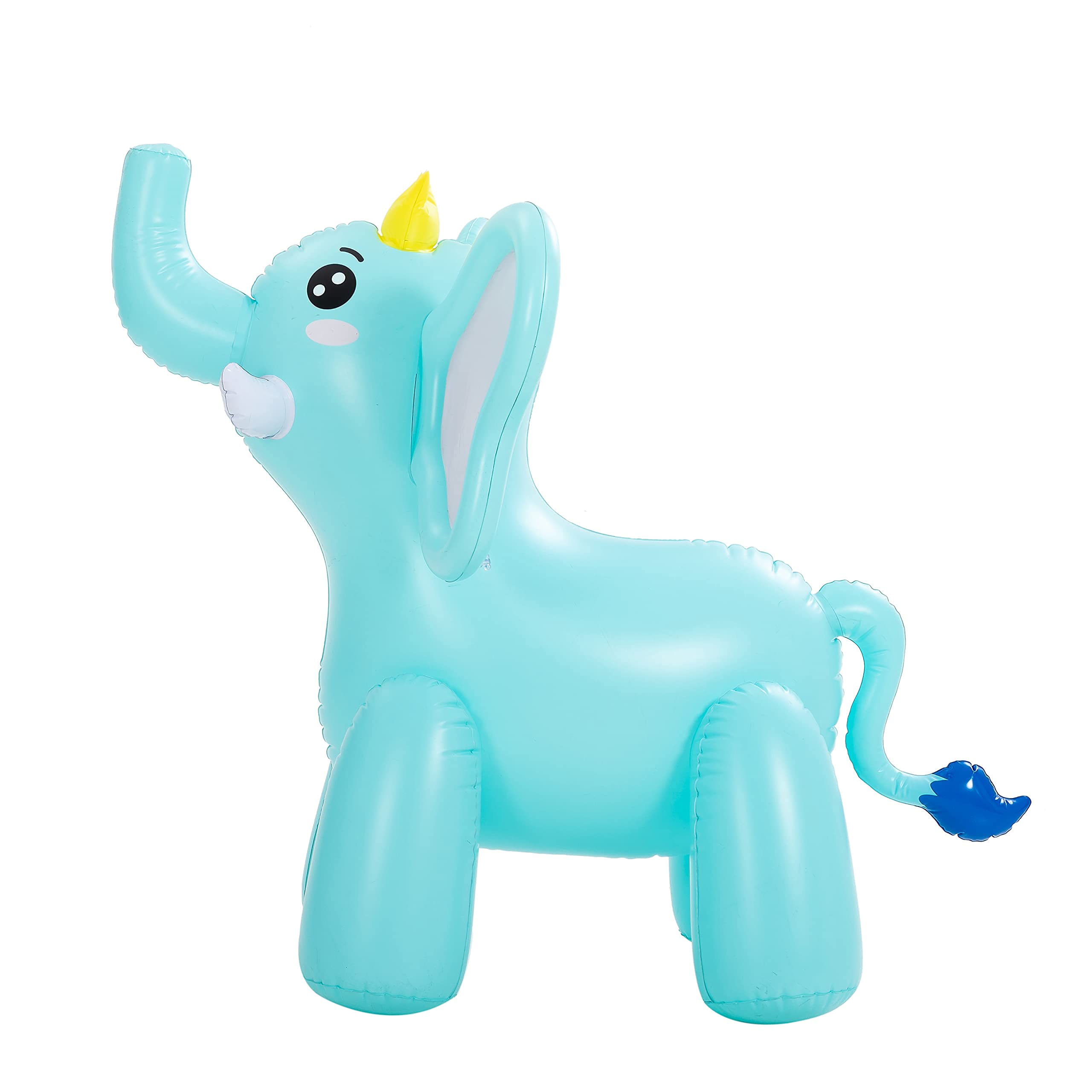Inflatable Water Sprinkler for Kids,Inflatable Elephant Water Toy,Lawn Sprinkler Toy for Toddles,Summer Outdoor Fun, Backyard Water Play Toy 48”