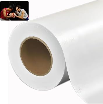 Canvas Roll Wide format Inkjet Printing Glossy ECO-Solvent Polyester Waterproofed Canvas Roll for Printing Drawing Oil Acrylic Or Water-Based Painting300GSM Glossy ECO-Solvent 36"x100ft
