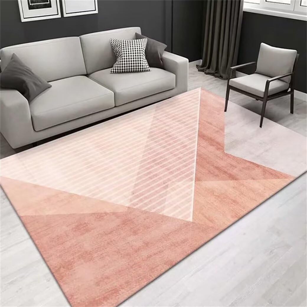 Coussin sol enfant rose et grand tapis doux pour isoler le parquet du froid