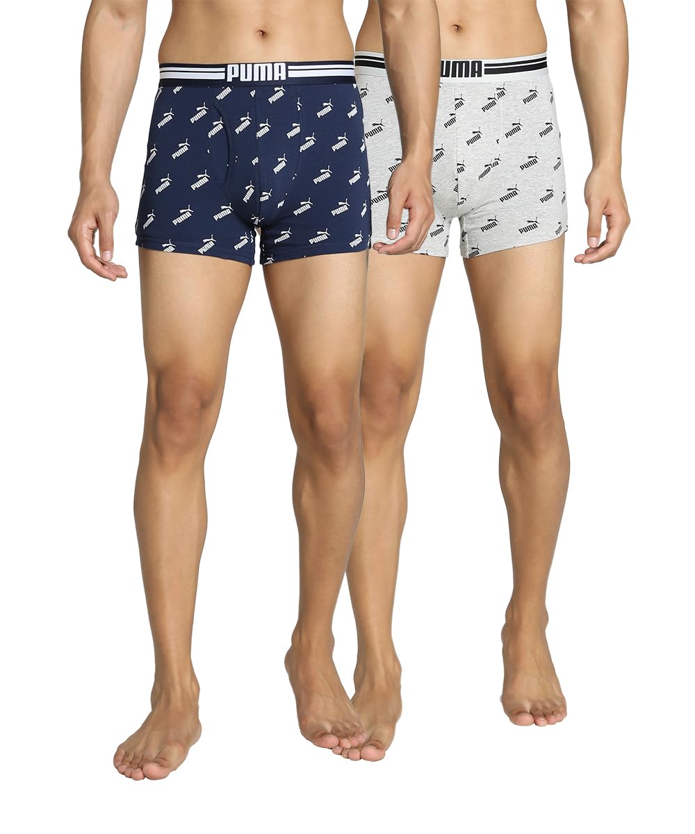 puma Men's Printed Stretch Trunks-Pack of 2-picture-50