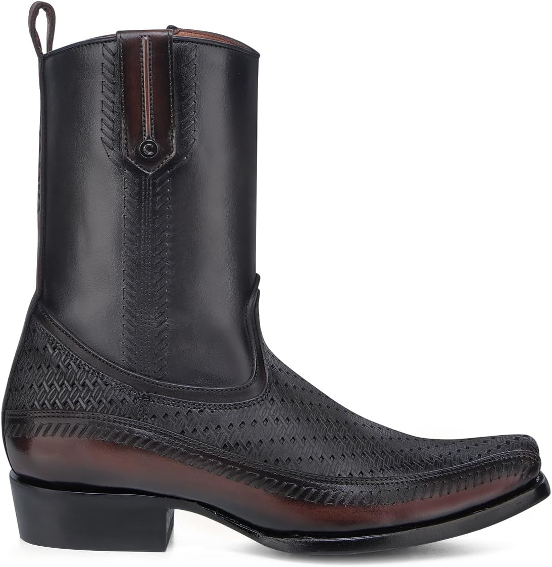 Cuadra Boot for Men in Genuine Bovine Leather Black