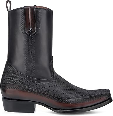 Cuadra Boot for Men in Genuine Bovine Leather Black 1J3LRS