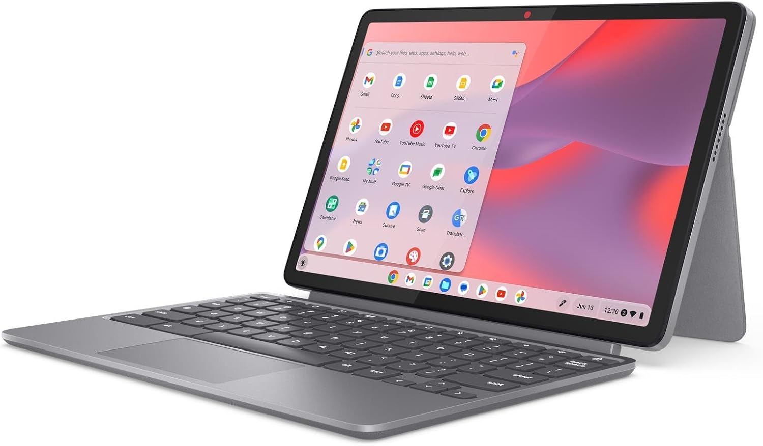 Lenovo Chromebook Duet Gen 9-11″ WUXGA Táctil + Lápiz Incluido (MediaTek Kompanio 838, 8GB RAM, 128GB Emmc, ChromeOS) Gris QWERTY + 3 Meses Google AI Pro con Gemini Pro y 5TB 4