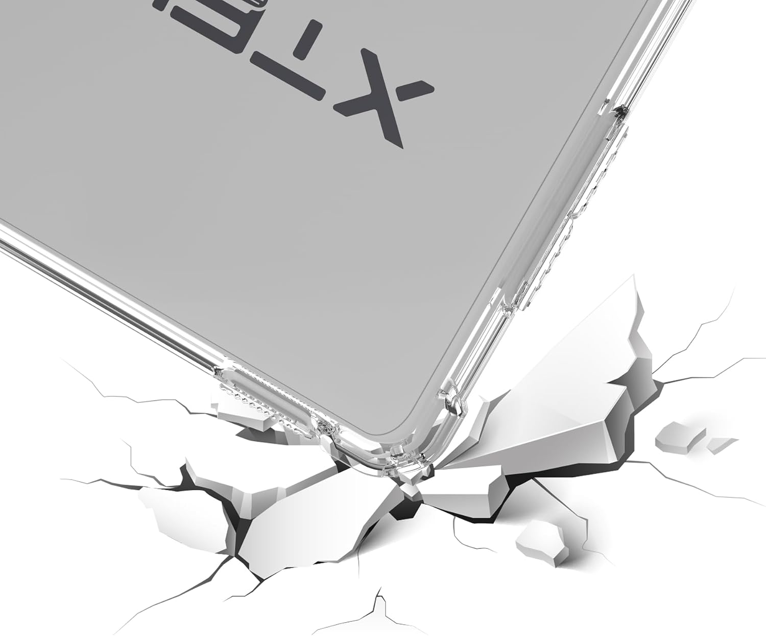 Case for 3.7" Xteink X3 eReader,Clear Soft TPU Back Cover | Thin & Lightweight,Transparent Flexible Skin Bumper Back Shell,Scratch Proof & Shockproof