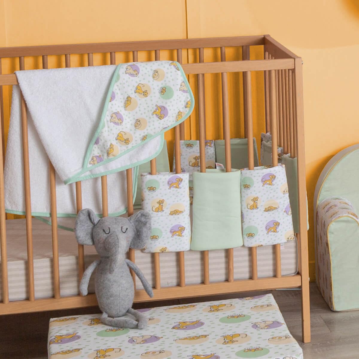Babycalin - CAPE DE BAIN ROI LION COSY - 75X75CM