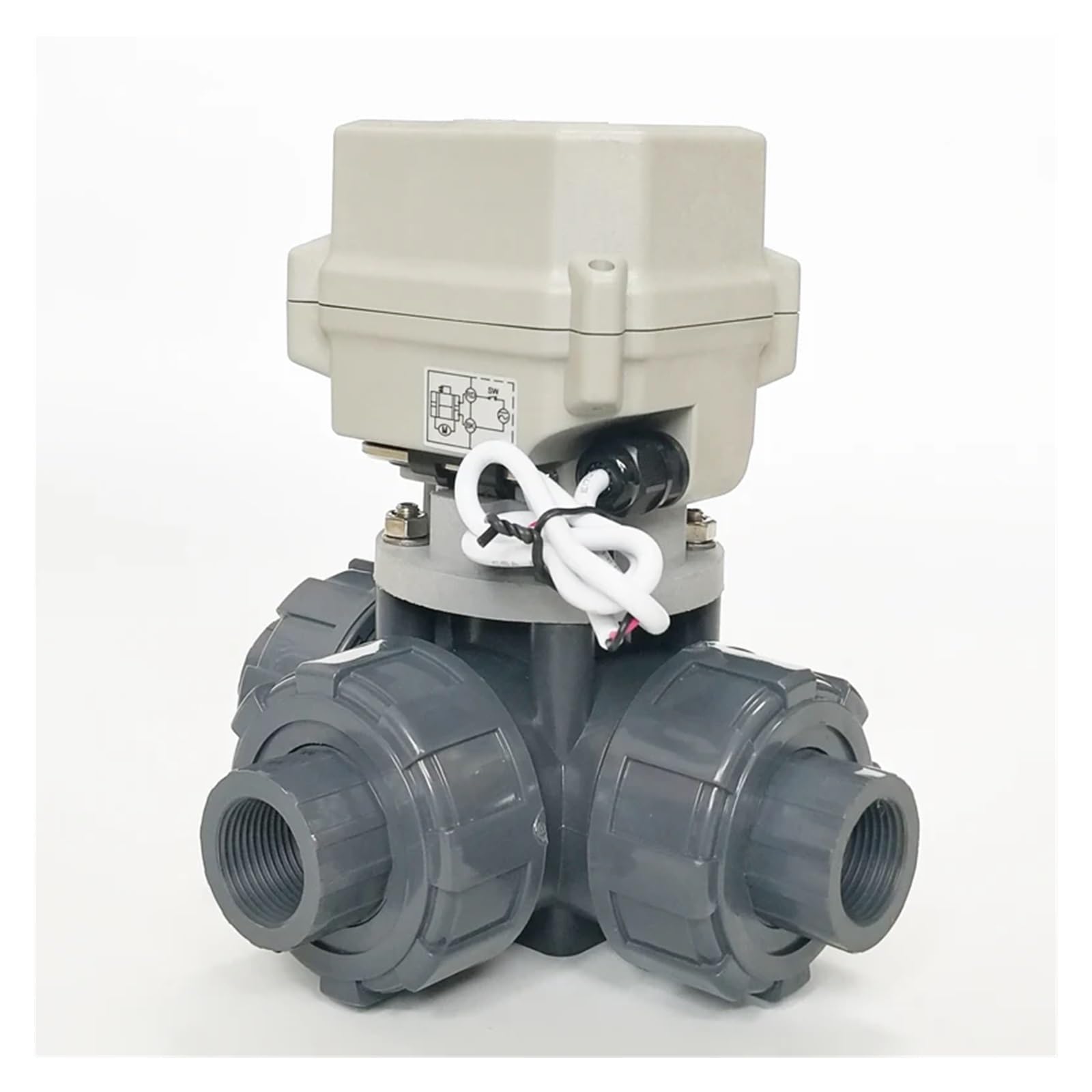 Valvola A Sfera Motorizzata Con Attuatore A 2 Vie Da 3/4 Pollice Mut Tmo 20 2mf Spst M1s