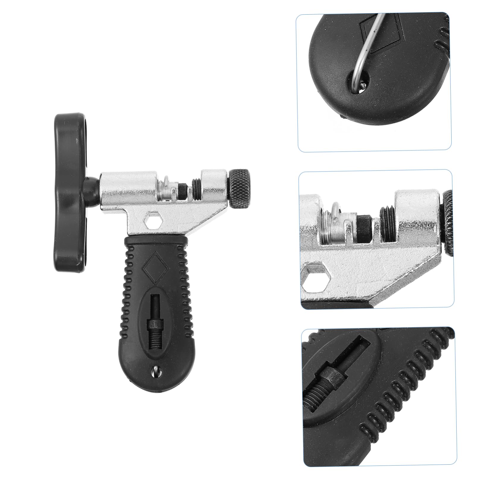 BESPORTBLE 3piezas Divisor De Cadena De Bicicleta Desmontable Herramienta Ligera para Reparación De Cadenas De Velocidades Compatible Montaña y Ruta