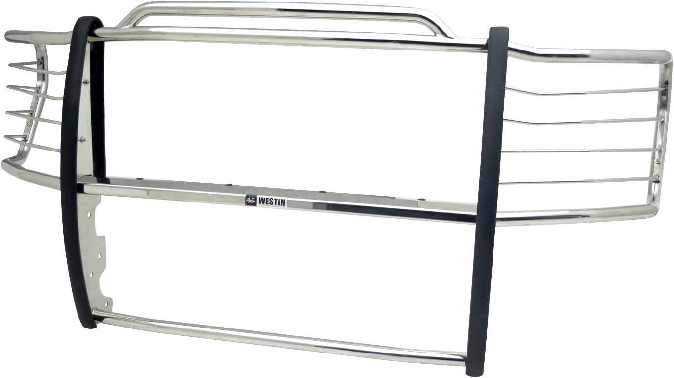 Westin 45-2370 Sportsman Chrome Polished Stainless Finish Grille Guard, 1 Piece
