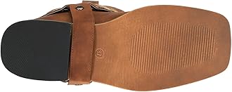 SheSole Womens Square Toe Cowgirl Cowboy Boots Wide Calf Fashion Western Shoes