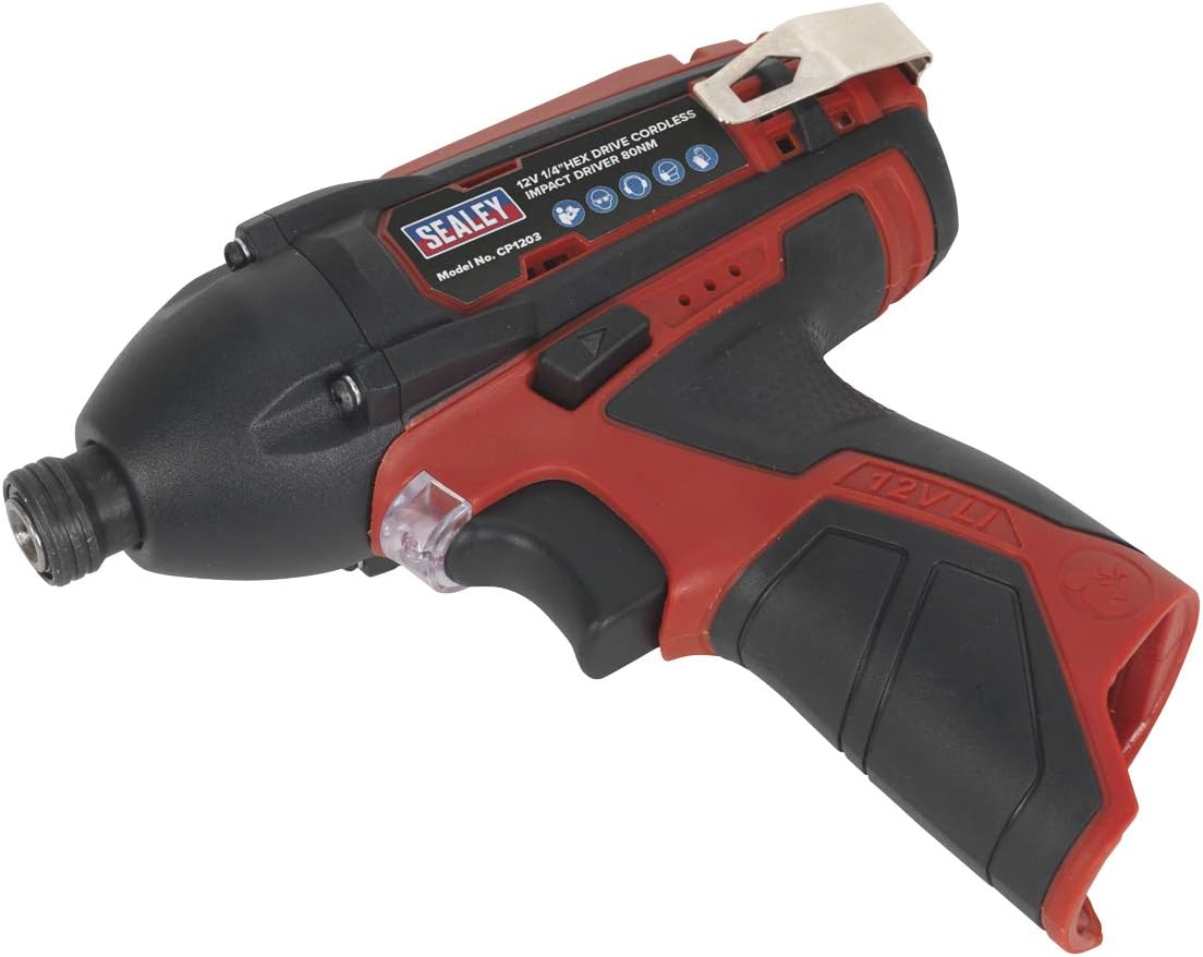 Cp1203 Impact Driver 12V 1/4In Hex Drive 80Nm - Body Only