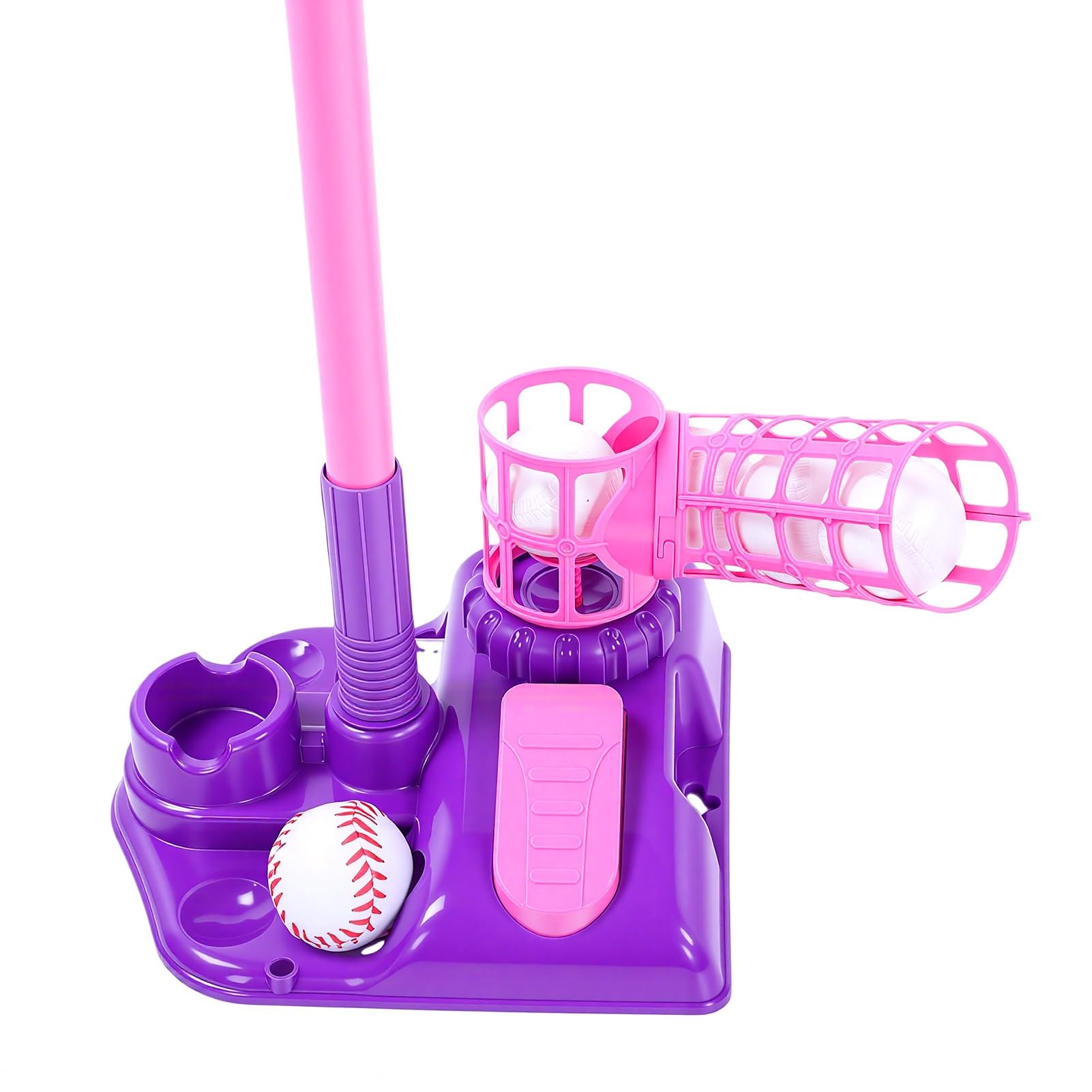 Alomejor Set di Allenamento Baseball con Supporto Tee e Macchina