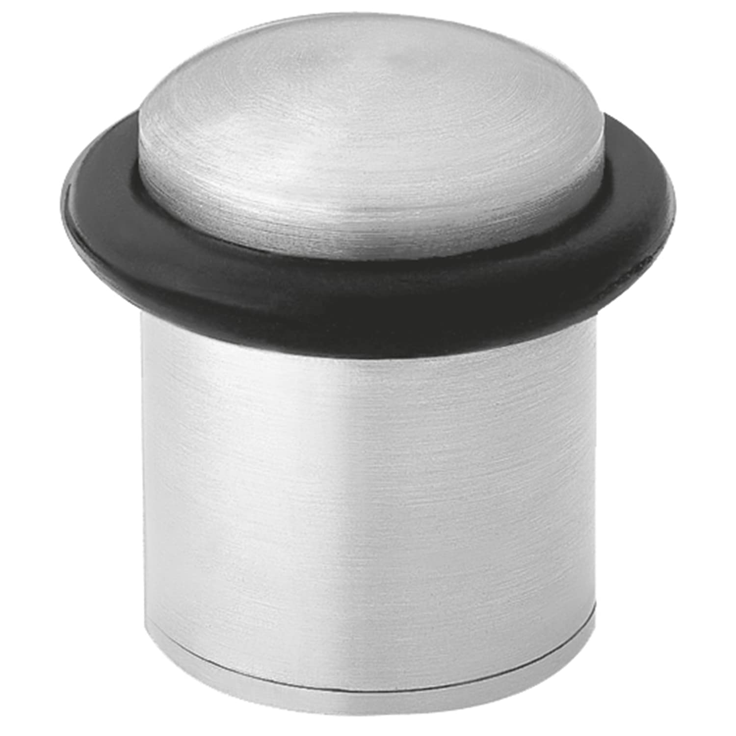 Amig 18/8 Stainless Steel - Door Stopper For Passage Doors, Includes Fixings | Door Locks - Prevents Bumps And Protects The Wall