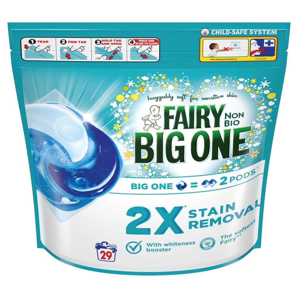 Fairy Non Bio the Big One Laundry Pods 29 Washes