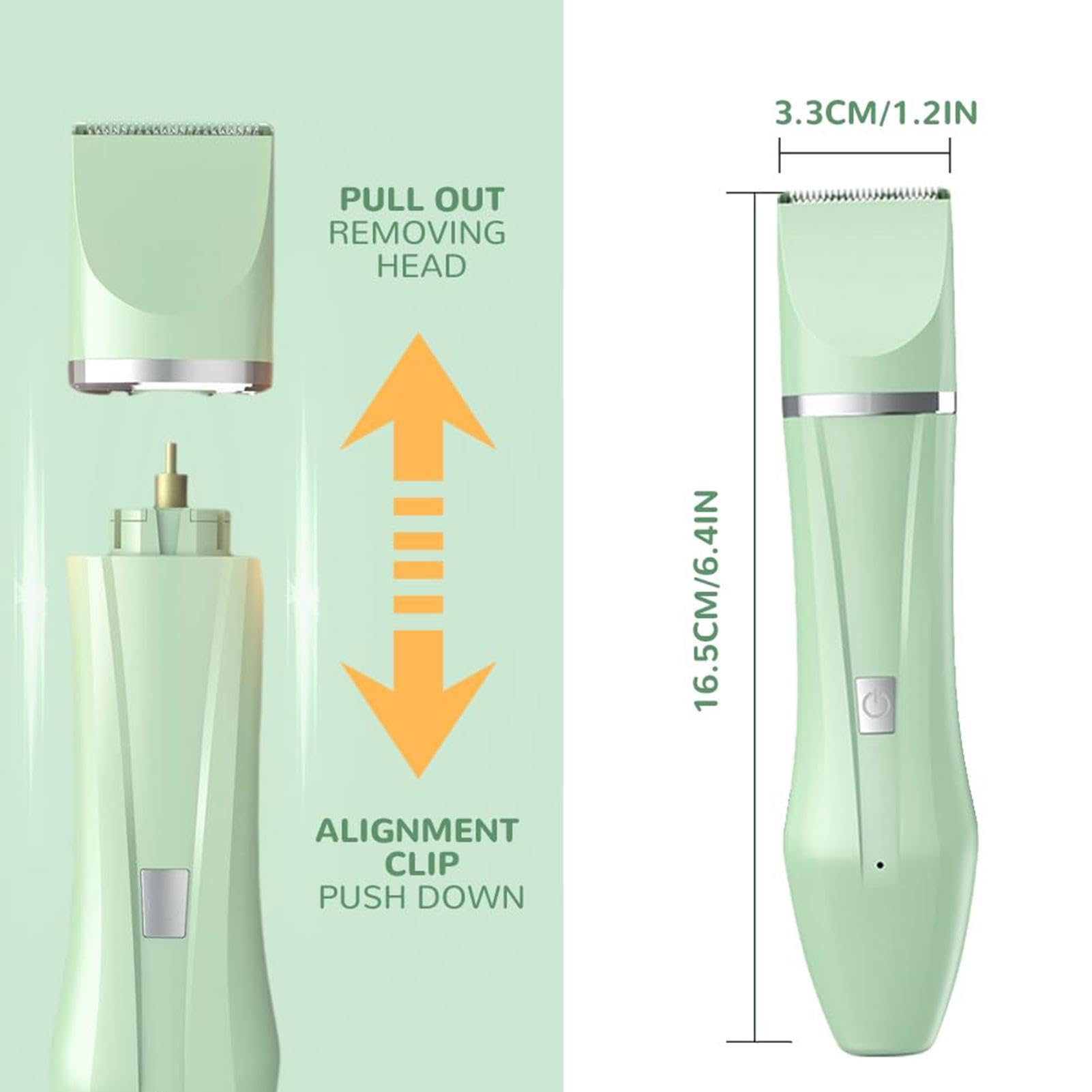 Tondeuse à oreilles de chien, kit de toilettage électrique pour chien | Kit de toilettage électrique pour chien à faible bruit,Rasoir léger pour chat, ensemble de toilettage polyvalent pour pattes, ye