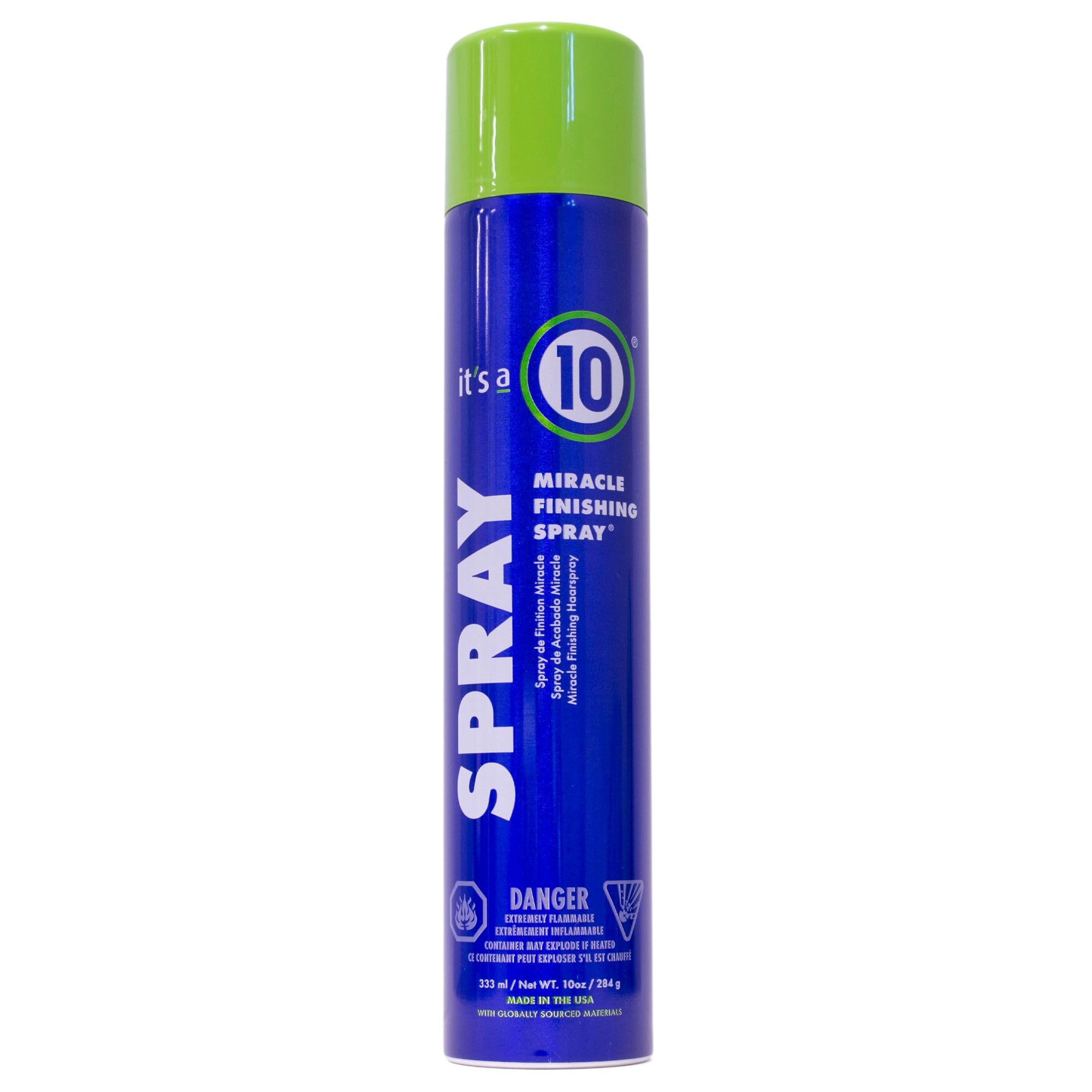 It's a 10 Miracle Finishing Spray