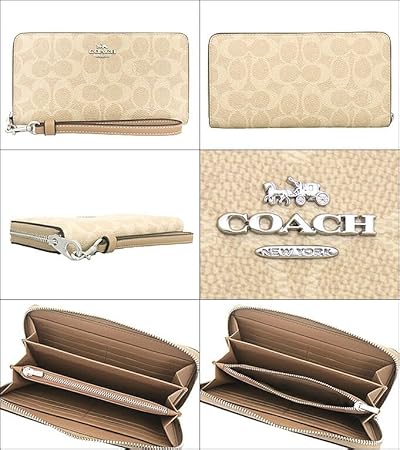 COACH 長財布　新品新作 COACH コーチCOACH財布 長財布 新作 新品 シグネチャー