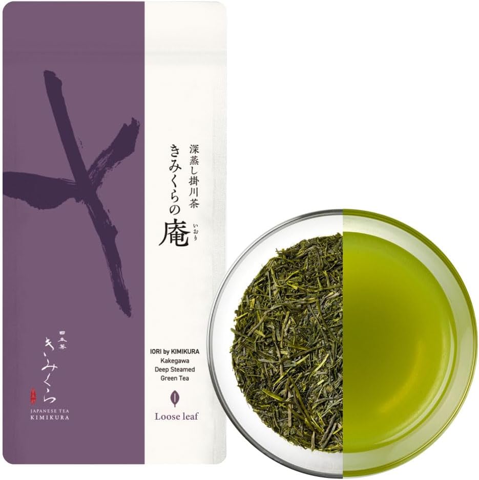 Premium Fukamushi Sencha Green Tea Loose Leaf from JAPAN | Japanese Tea KIMIKURA | IORI by KIMIKURA (100g/3.5oz)