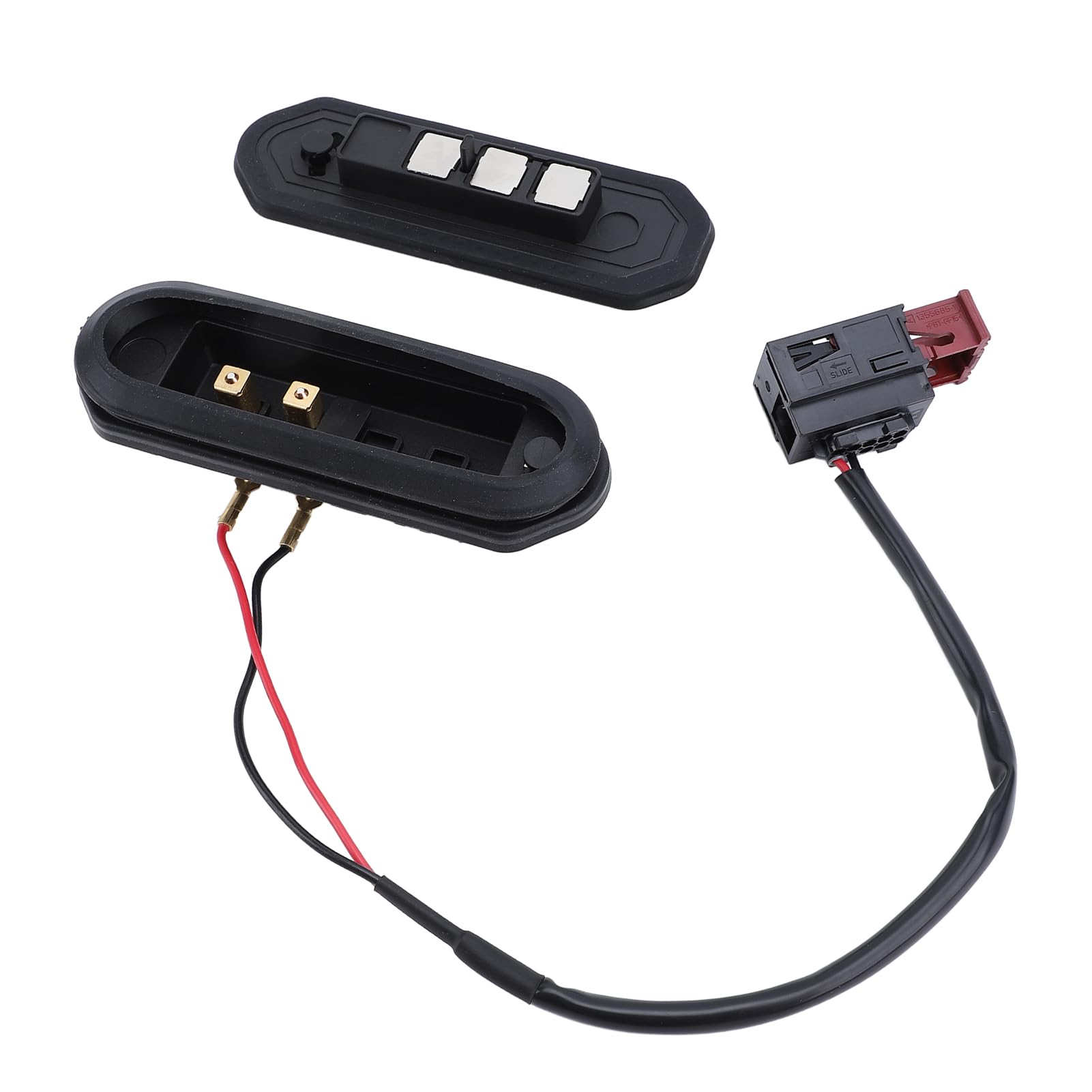 Interruptor de Contacto de Puerta Corredera 1348483080 2 Pines 3 Pines Reemplazo de Rendimiento Estable Ducato Jumper Material ABS Resistente