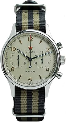 Ubrand Sugess 40mm 38mm 1963 Pilot Mens Watches Chronograph Clear Caseback Skeleton ST1901 Movement Air Force Mechanical Sapphire Wristwatch