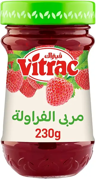 سعر ومواصفات مربى فراولة من فيتراك، 230 جرام (B08WJJKC4F) على Amazon EG