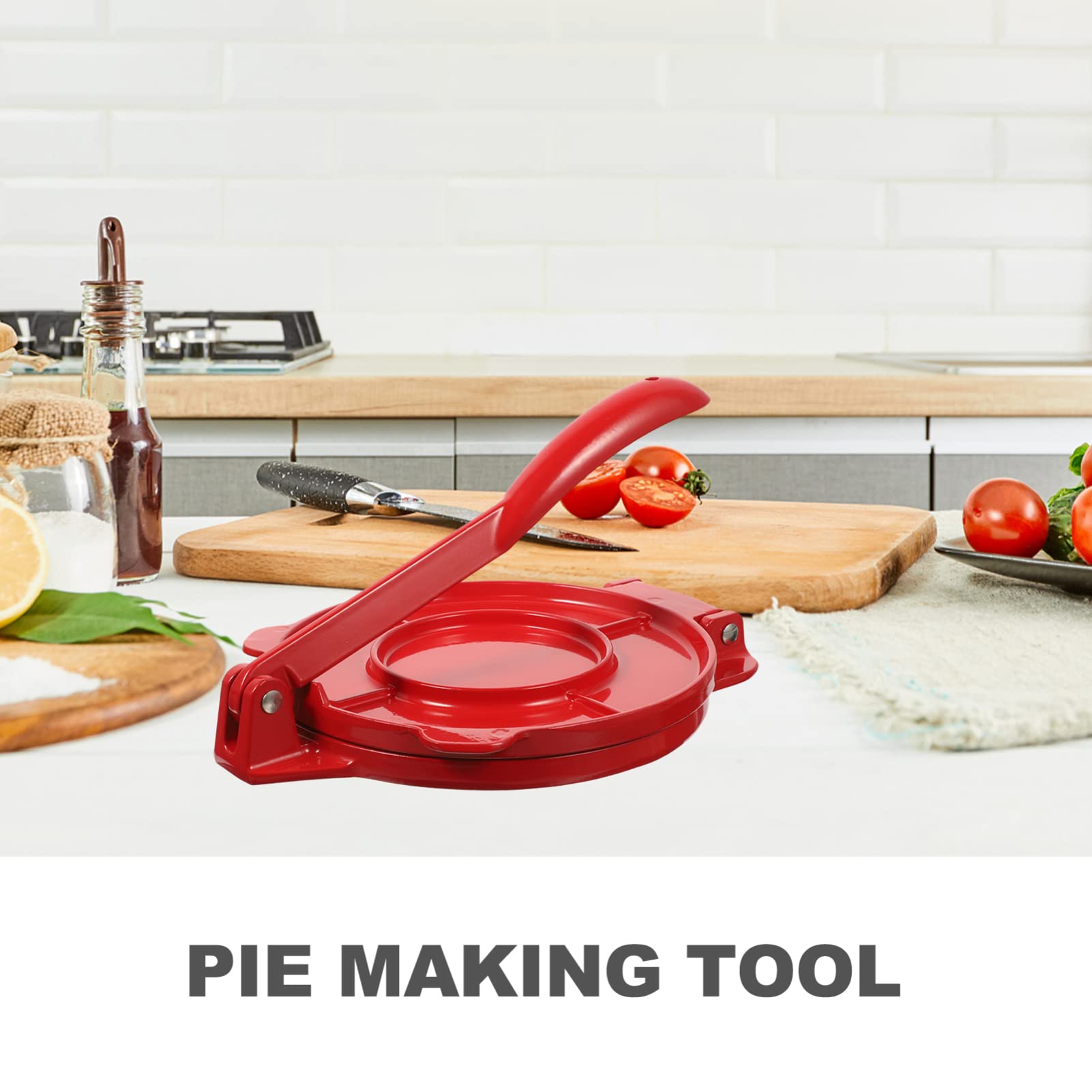 PHENOFICE Aluminum Tortilla Press Maker Machine Dumpling Maker for Flour Taco Press Nonstick Dishwasher Safe