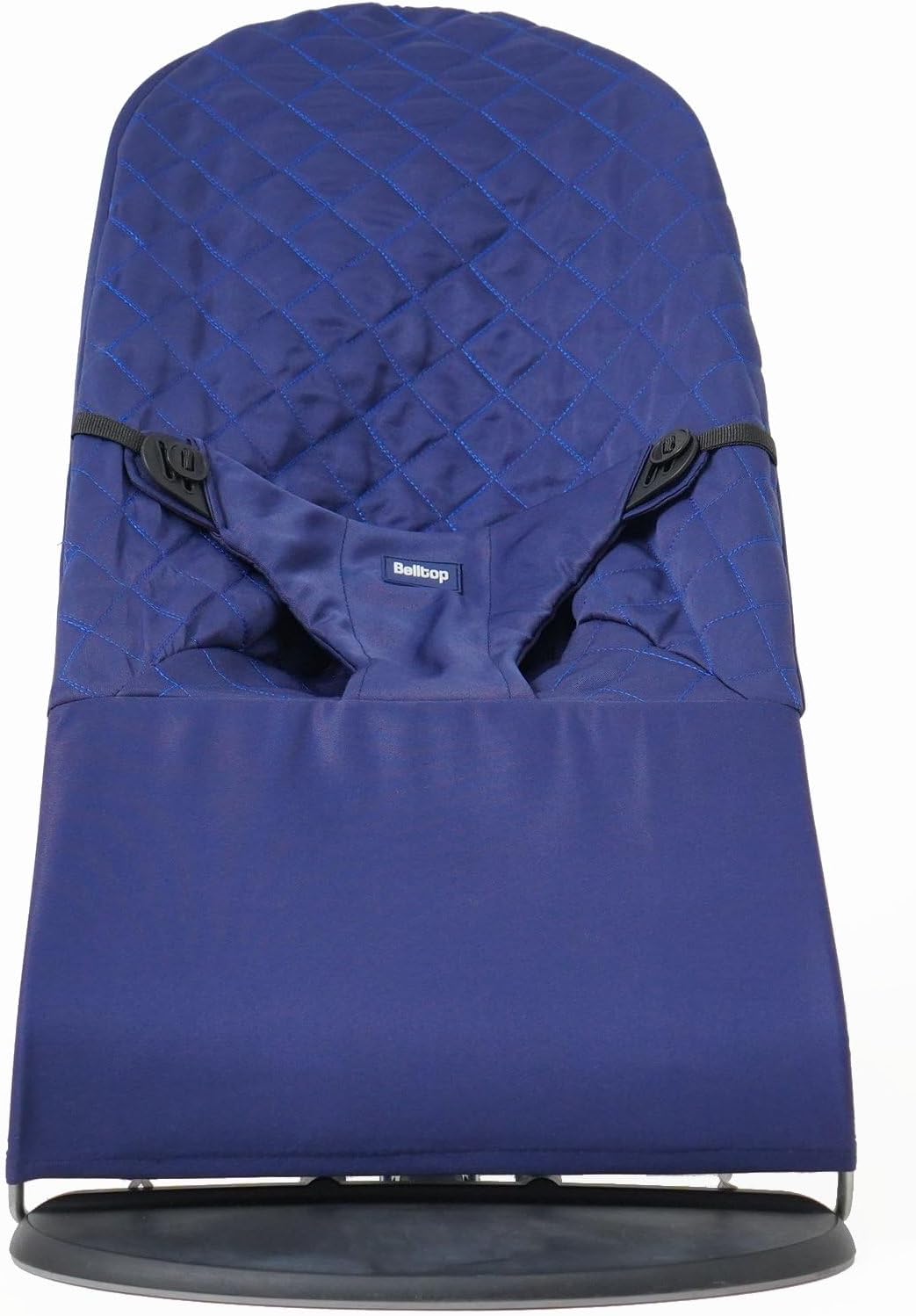 Cover on Baby Rocker Cover belltop Compatible with BabyBjörn Rocker: Balance, Soft and Bliss. Baby Seat Ergonomic Baby Rocker Hypoallergenic Quilt. (Blue)