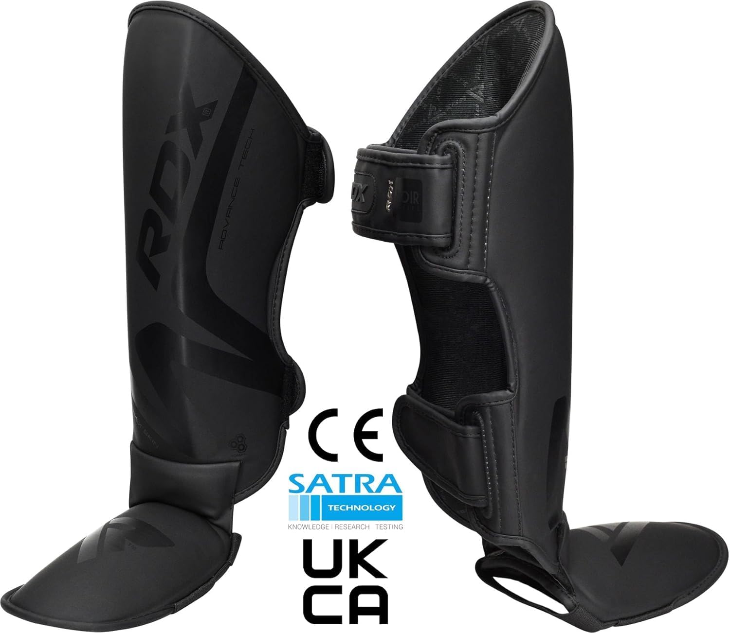 RDX Shin Guard for Muay Thai, Kickboxing, MMA Training, Maya Hide Leather Instep Leg Foam Pads for Martial Arts, Sparring, Gear for BJJ and Boxing RDX Shin Guard for Muay Thai, Kickboxing, MMA Training, Maya Hide Leather Instep Leg Foam Pads for Martial Arts, Sparring, Gear for BJJ and Boxing