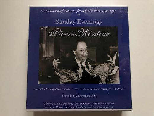 Sunday Evenings with Pierre Monteaux