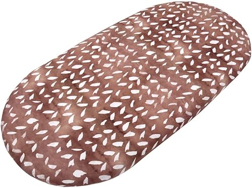 Miniatura 6 de Juego de sábanas de moisés para bebé para niño y niña, paquete de 2 sábanas bajeras elásticas, suaves y transpirables, ajuste universal para colchón