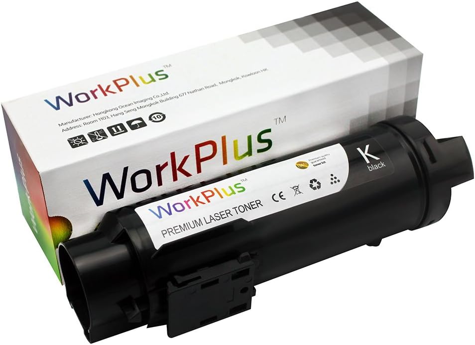 5500 Pages Replacement for Xerox Workcentre 6515 Phaser 6510 Toner Cartridge Black