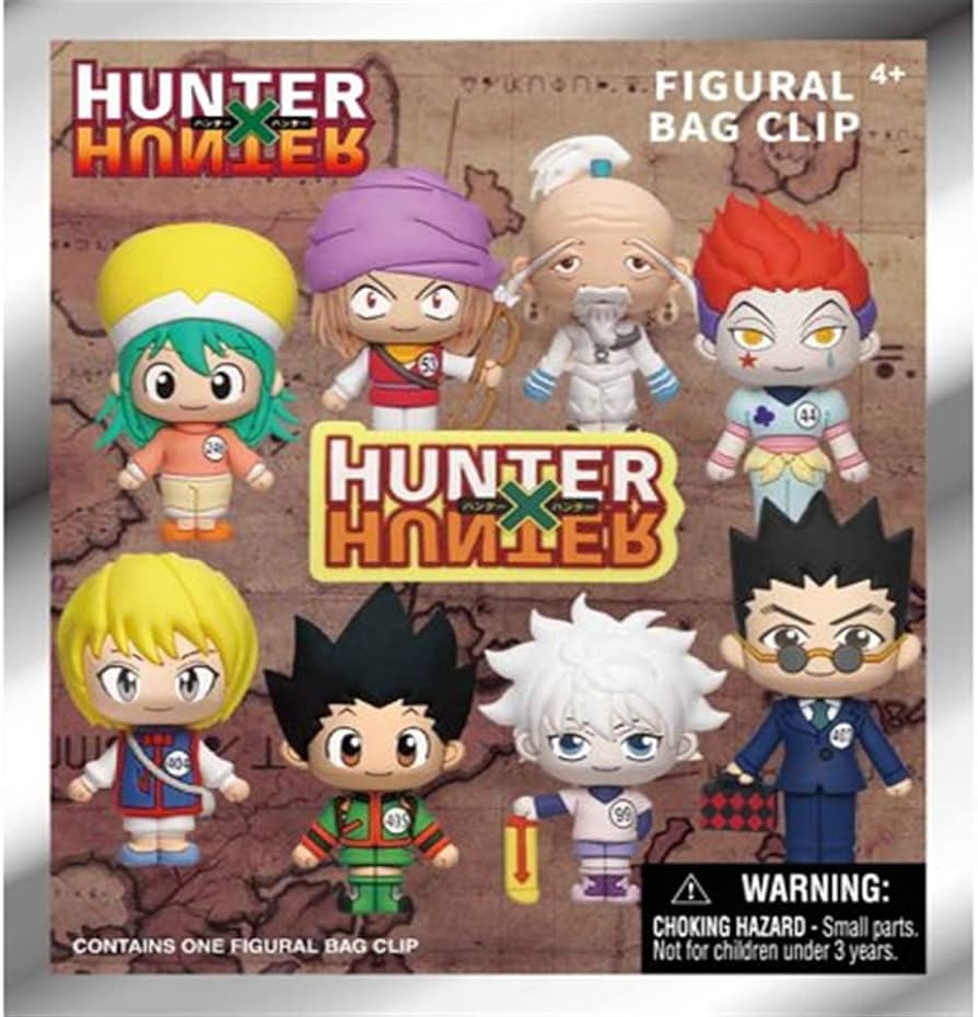 HUNTER x HUNTER フィギュア3体セット Amazon.com: A S CREAVENTION Hunter X Hunter Series 1-3D Foam Bag