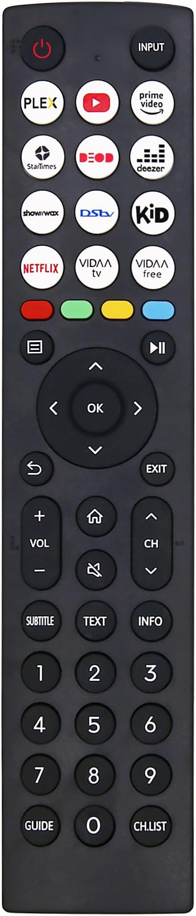 Télécommande Neuve Pour TV Hisense H32A5100 - Réf. ER-22601A/ER-22601B, Compatible