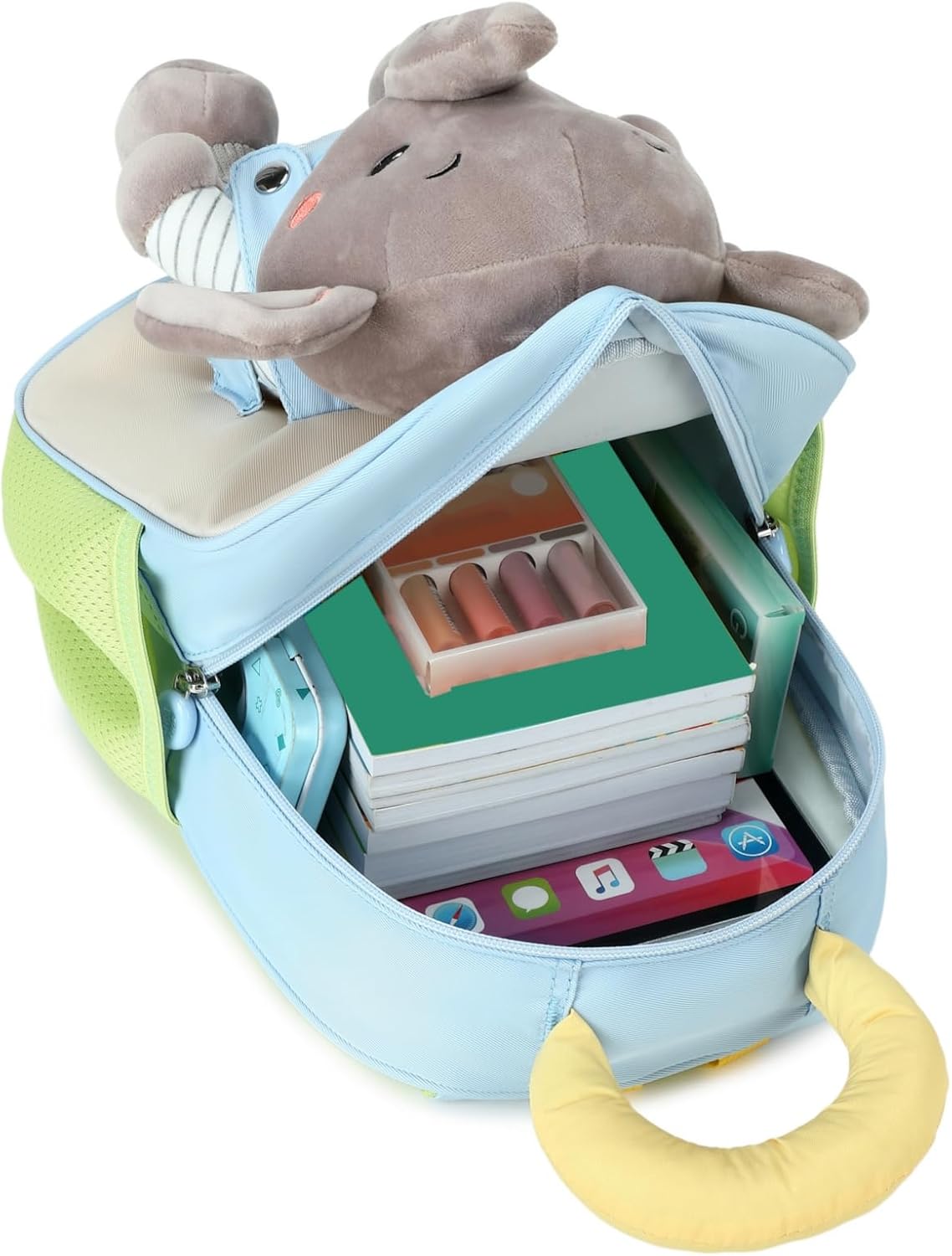 CAMTOP Cute Toddler Backpack Small 3D Cartoon Kids School Bookbag for Age 2-4 Daycare Nursary Travel Bags, 2 Year Old Girl Birthday Gift