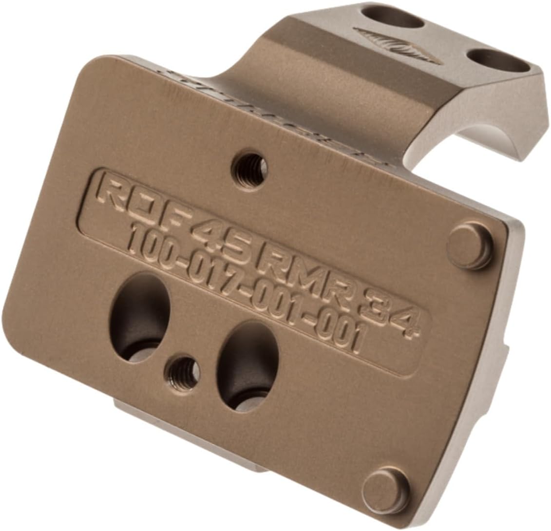 Reptilia 100-031 Tan 45 Degree 34mm Ring Sight Mount for Trijicon RMR