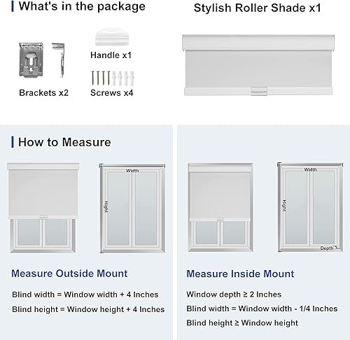 Miniatura 5 de Persianas enrollables opacas sin cordones con cenefa de cassette con aislamiento térmico y protección UV, para ventana en casa, oficina, dormitorio,