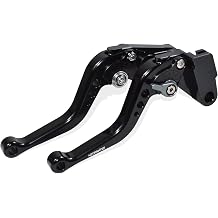 Short Brake Lever Clutch Lever Compatible with KTM 990 1290 Super Duke R/GT/ RC8 / R, CNC Aluminum Alloy Made Titanium