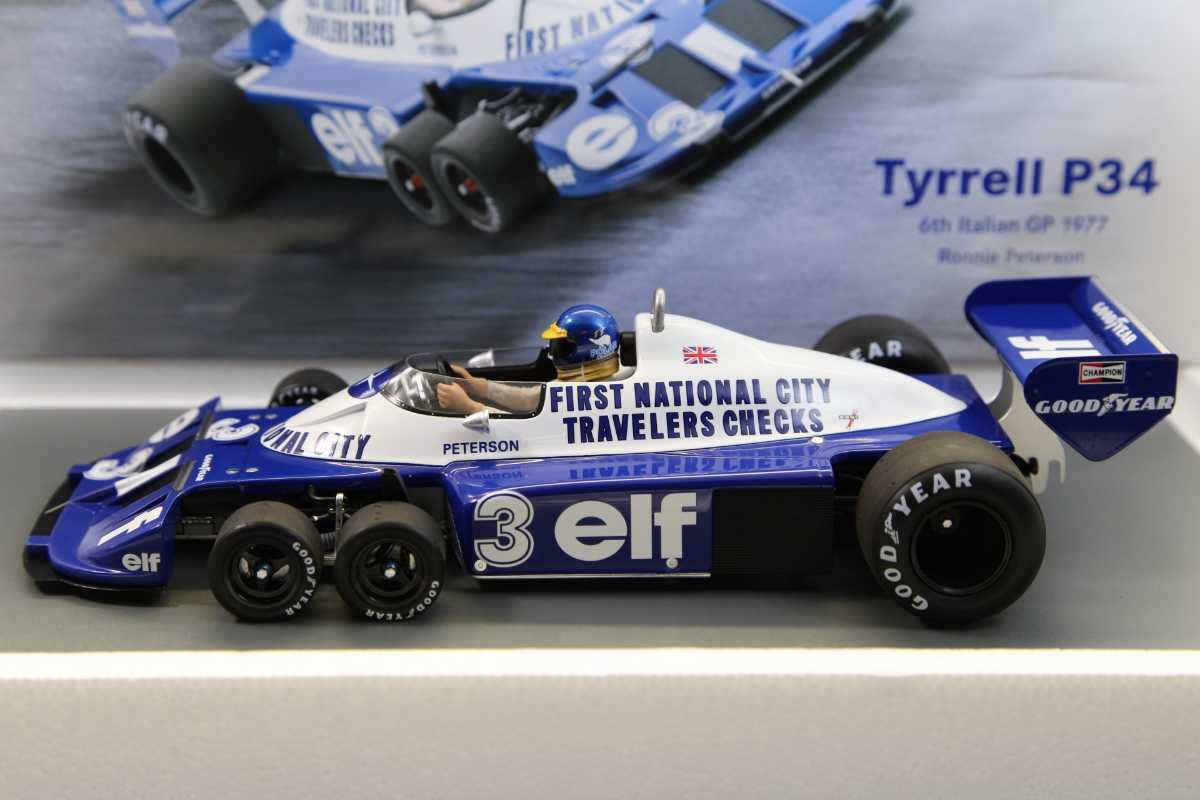 Amazon | スパークモデル 1/18 ティレル P34 F1 1977 イタリアGP 6位