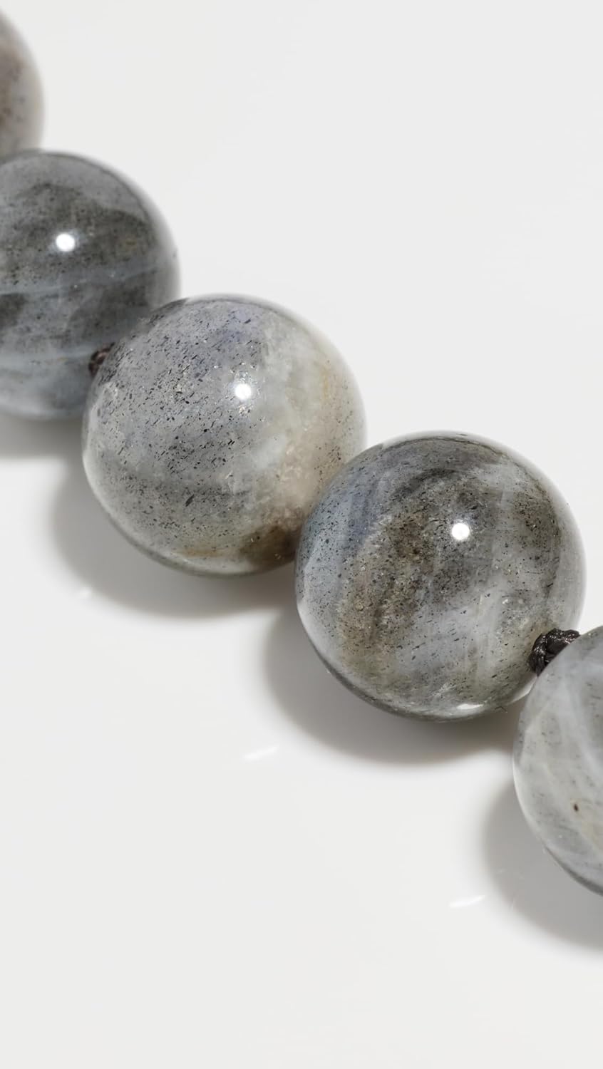 Jia Jia Women's Labradorite Crystal Sphere Necklace - Image 3