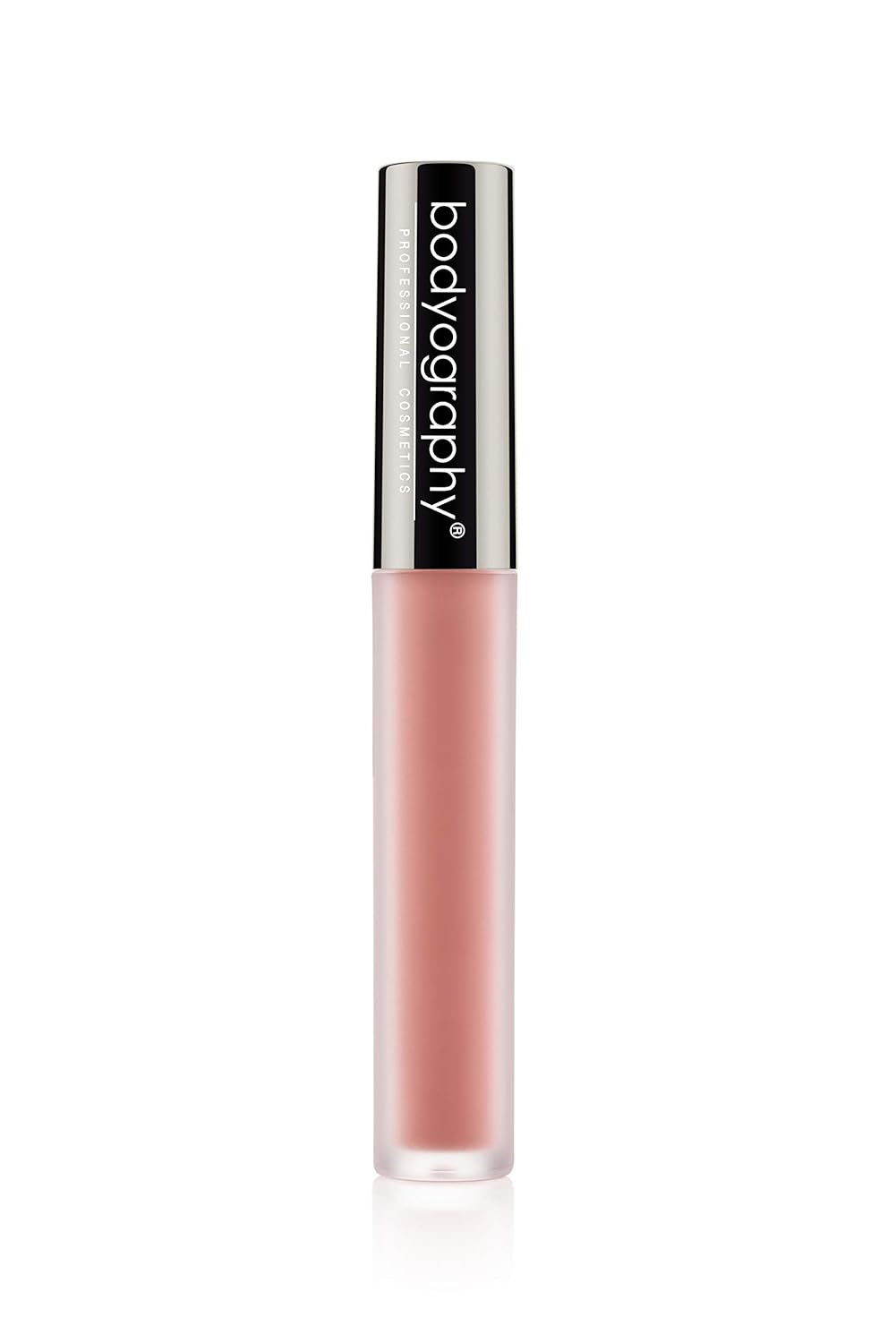 Bodyography Matte Lip Lava Liquid Lipstick – Stripped | Soft Melon Nude Matte Finish | Weightless, Bold Pigment Lipstick | Vegan, Cruelty-Free, 0.08 fl oz