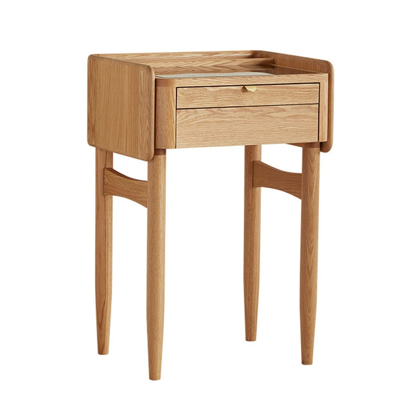 CGCSYZ Vanity Desk Wood Dressing Table Simple Dressing Table Wooden Makeup Table with Drawer Storage Cosmetics with Stool Integrated Makeup Table Set Makeup Dressing Table