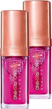 Avon True Nourishing Lip Oil 7 Ml. Blossom Double Set