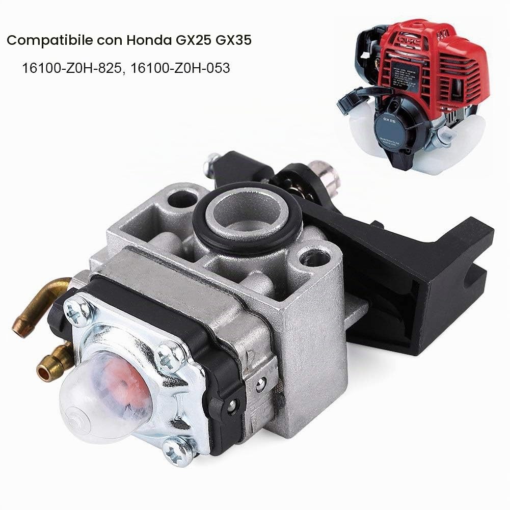 VOBOR Carburatore Decespugliatore, GX25 GX35 16100-Z0H-053 16100-Z0H-825 Kit di Ricambio Carburatore Tosaerba Carburatore Sostituzione