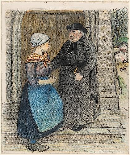 Tableau Pénitence de Théophile Alexandre Steinlen décoration murale salon