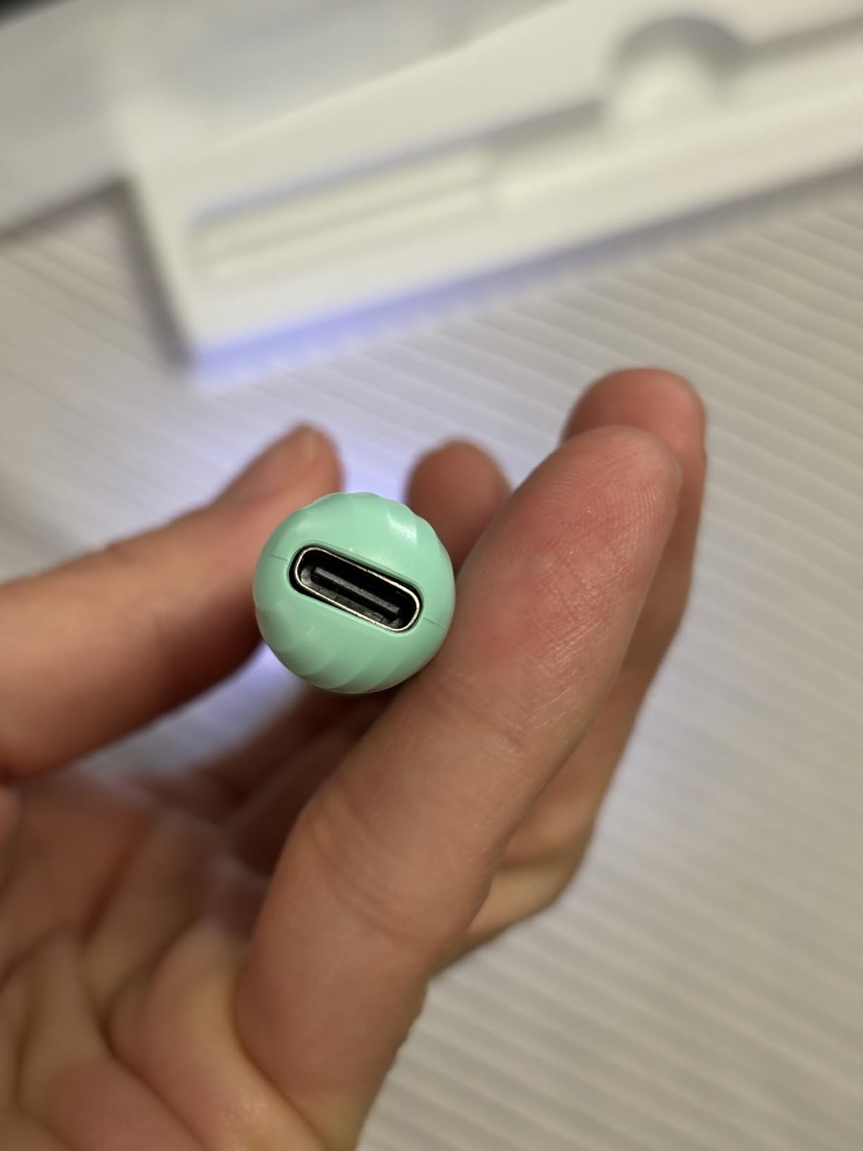 Die Batterie hält recht lange.