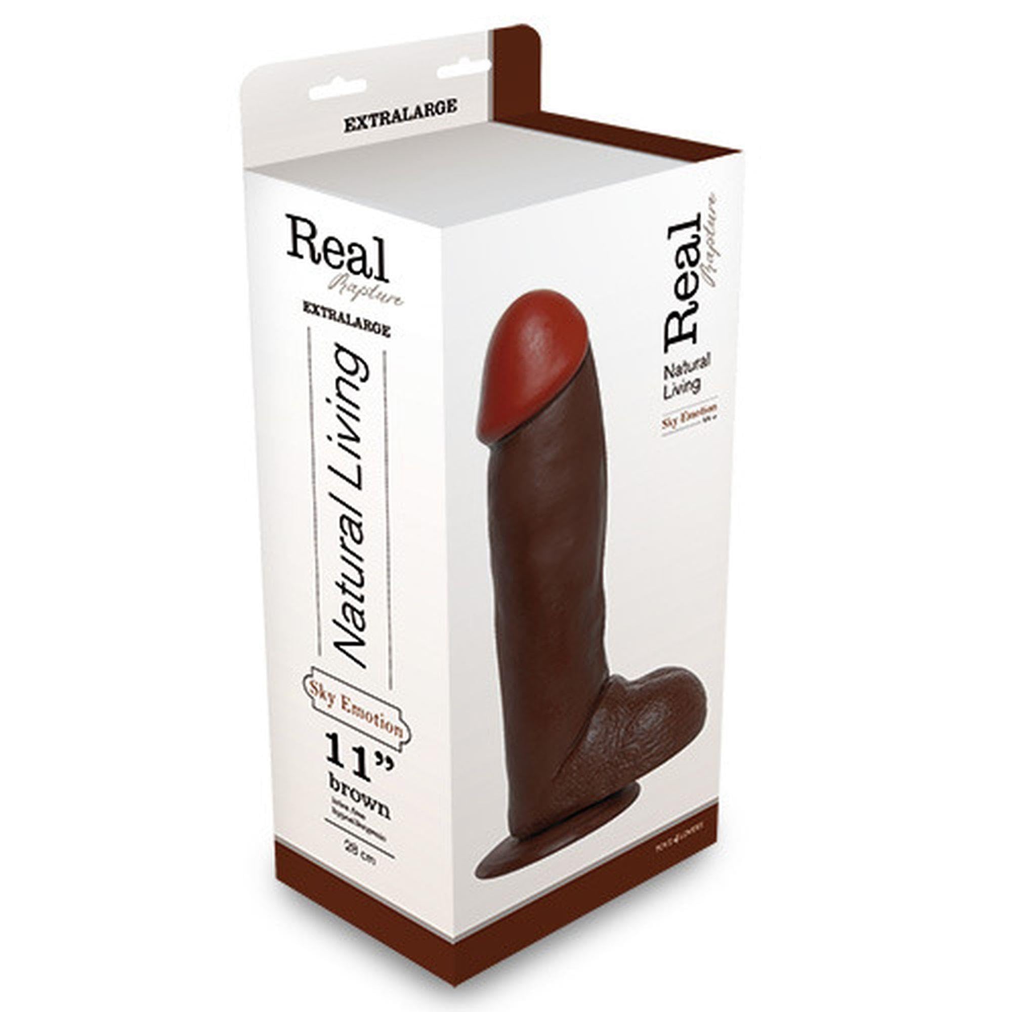 Toyz4Lovers Fallo Realistico Real Rapture 11'', Marrone - 1 Prodotto