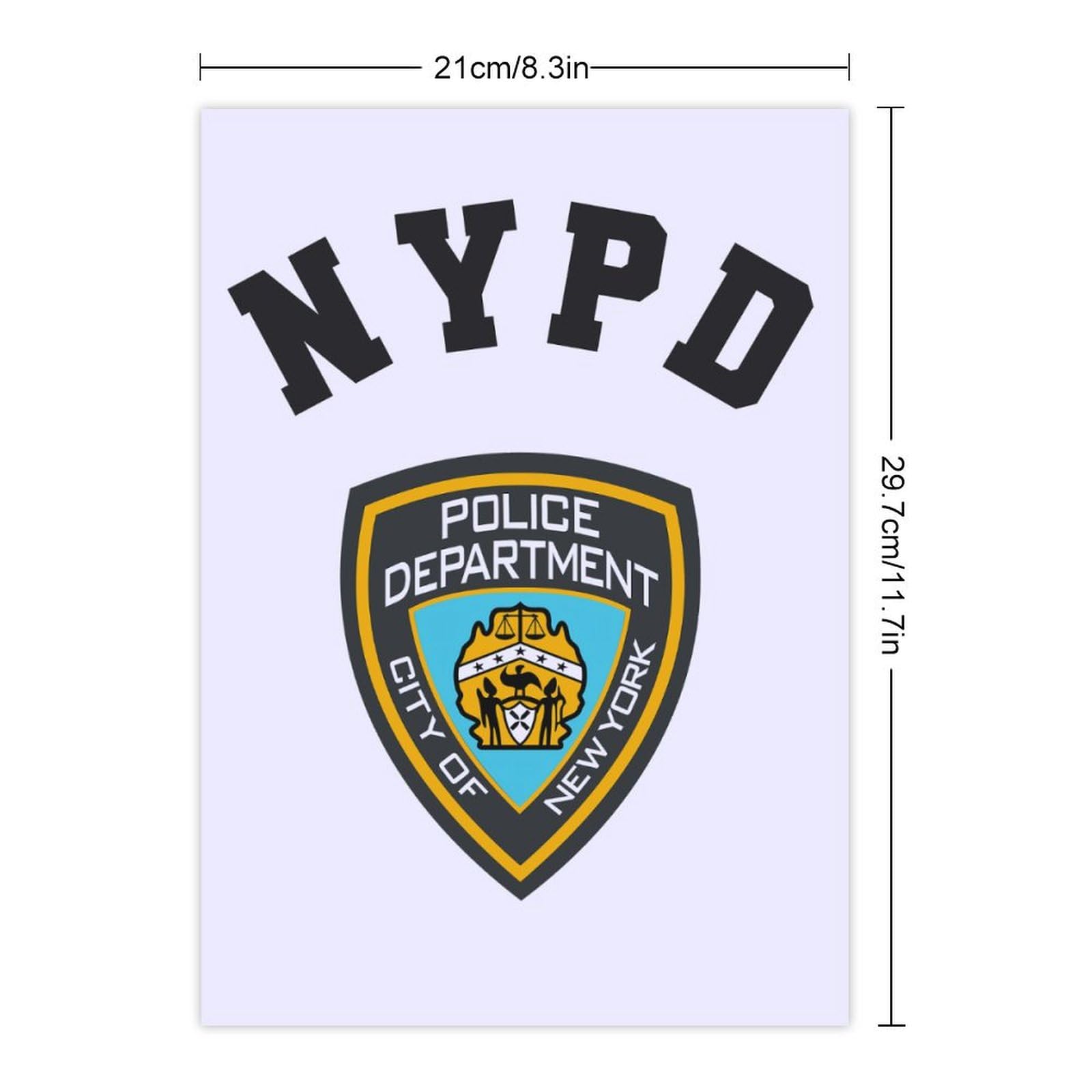 3D 立体的　NYPD クリスタルニューヨーク市警察 クリスタル　製　記念品 Amazon.co.jp: ニューヨーク市警察 Nypd ロゴ クリスタルステッカー