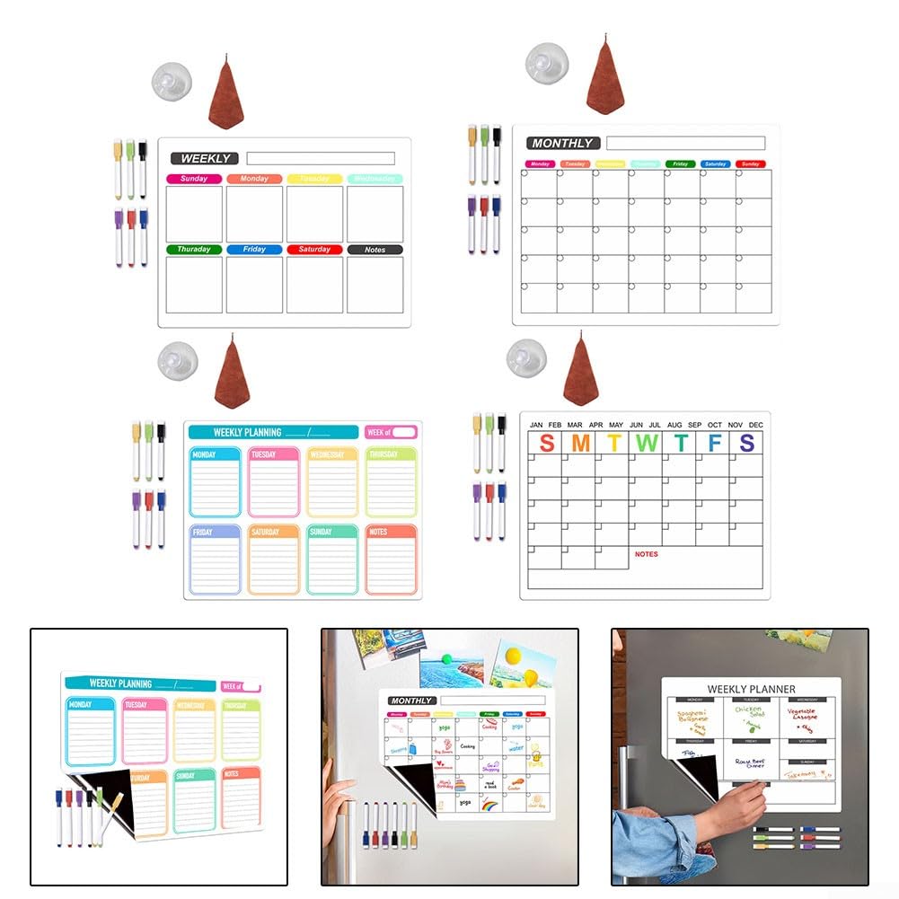 Tableau Blanc,Blue--A4 Tableau Blanc Effacable Et Magnetique,planchette