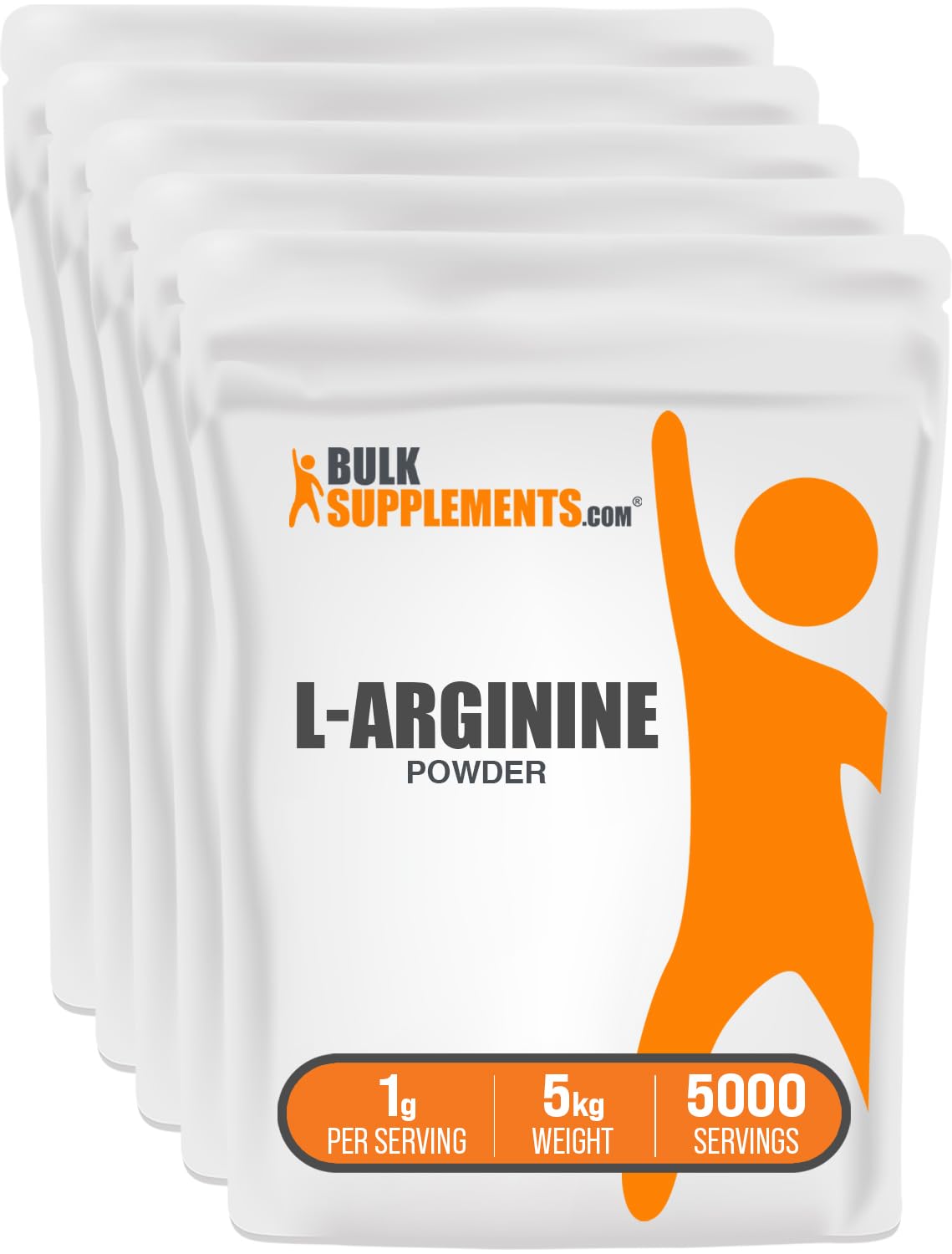 BulkSupplements.com L-Arginine Powder - L-Arginine Base, Arginine 1000mg, Arginine Supplement - Nitric Oxide Powder, Nitrous Oxide Supplement - Gluten Free, 1000mg per Serving, 500g (1.1 lbs) — Amazon image 7