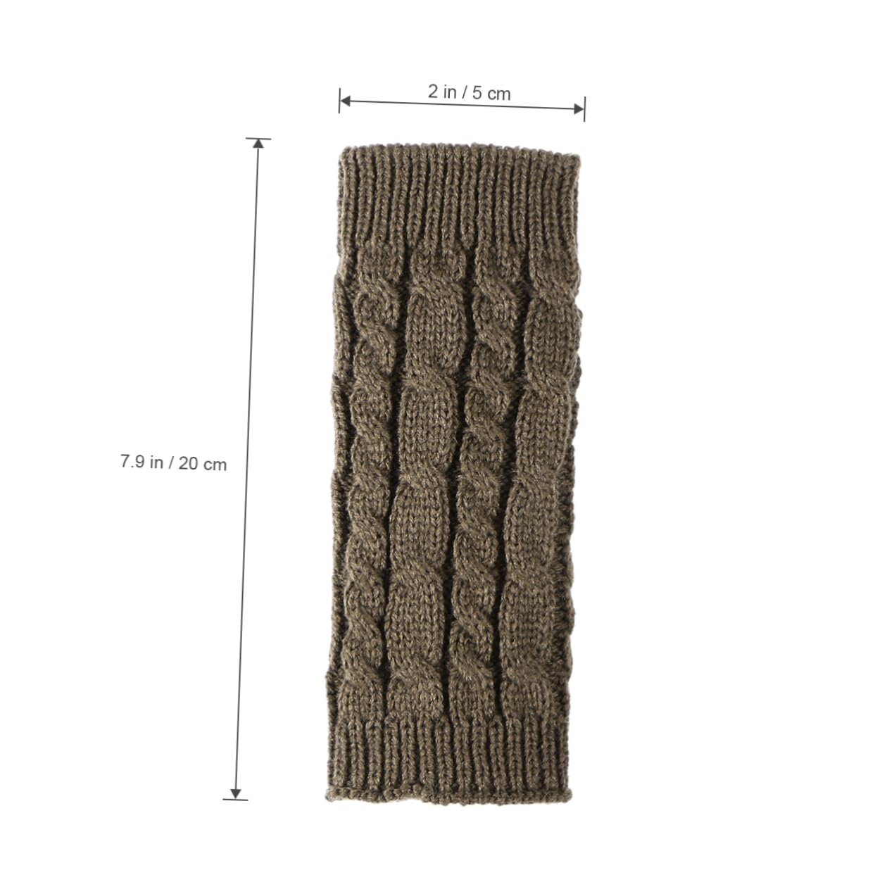 LIFKOME Fingerless Gloves for Women Men Knitted Arm Sleeves Long Warmers for Winter