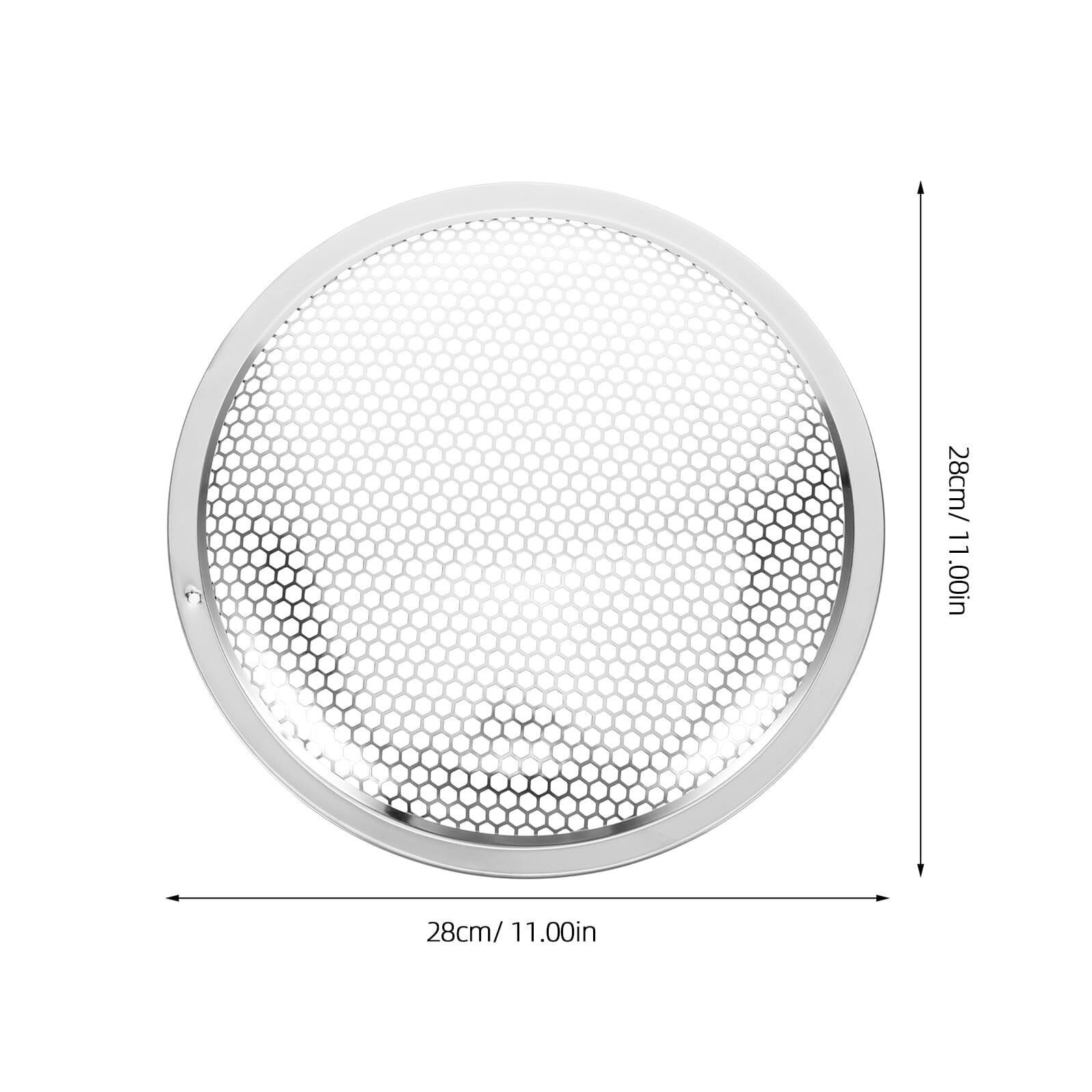 Healeved filtro de grasa para campana extractora Reemplazo del filtro de campana de cocina de cocina Silver